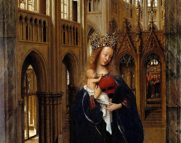 The Madonna in the Church Jan van Eyck Date: 1437 - 1439