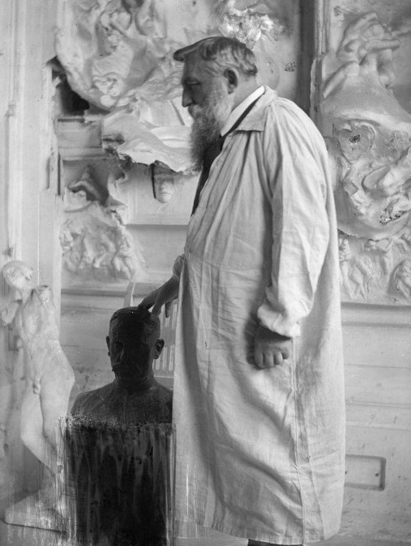 Auguste Rodin at Meudon Gertrude Kasebier Date: 1905