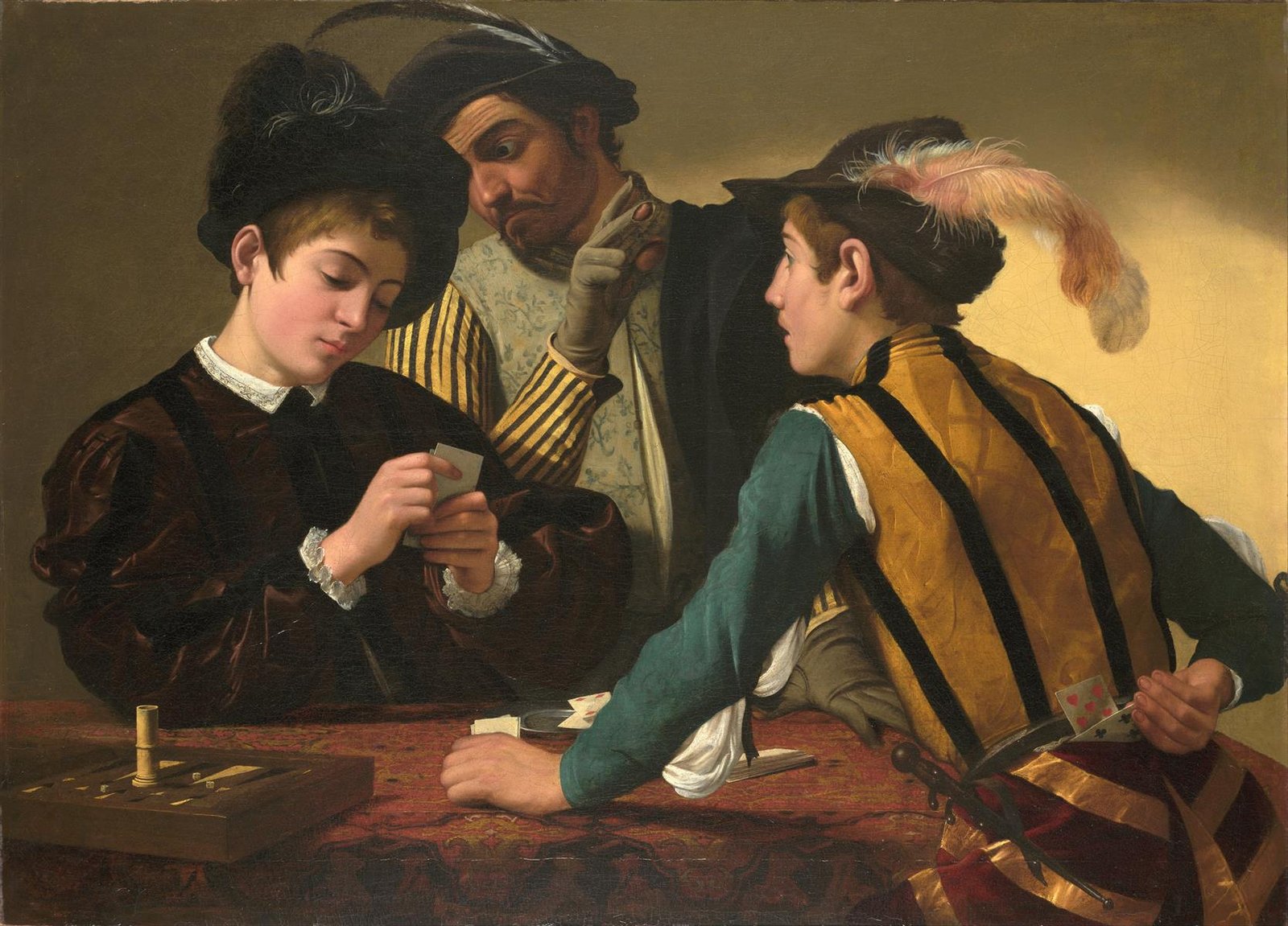 Cardsharps Caravaggio Original Title: I Bari Date: c.1594