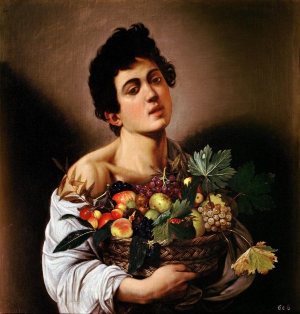 Boy with a Basket of Fruit Caravaggio Date: c.1593