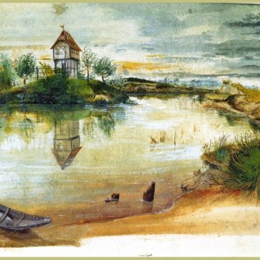 House by a Pond Albrecht Durer Date: c.1496