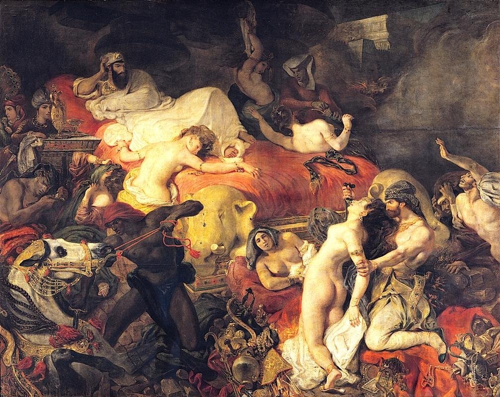 Death of Sardanapalus
Eugene Delacroix
Date: 1827
